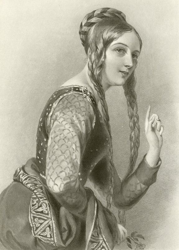 Aquitániai Eleonóra, II. Henrik királynő alkotó: English School
