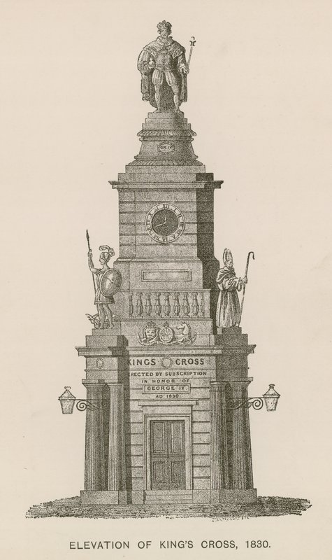 Kings Cross felemelkedése, London, 1830 alkotó: English School