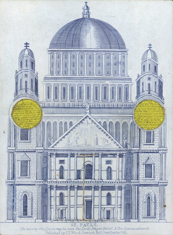 A Szent Pál-székesegyház emelése alkotó: English School
