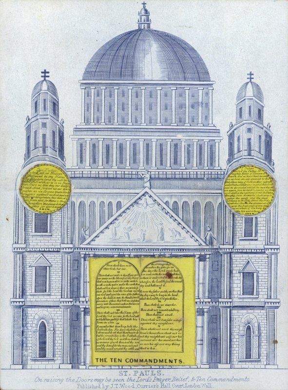 A Szent Pál-székesegyház emelése alkotó: English School