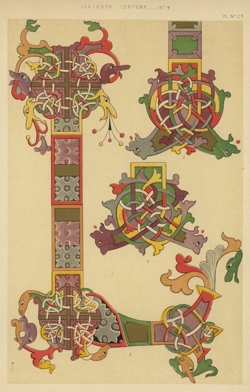 Tizenegyedik század (chromolitho) alkotó: English School