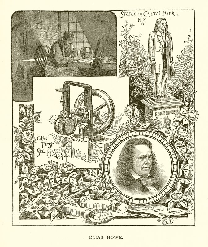 Elias Howe alkotó: English School
