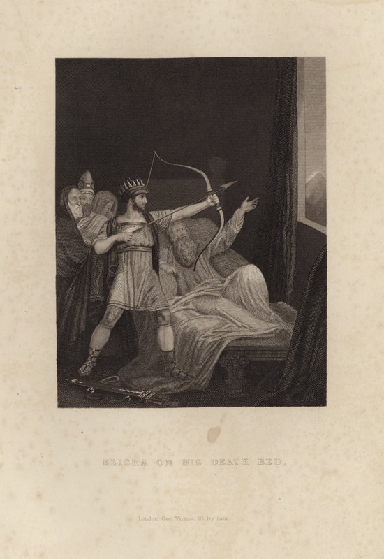 Elizeus a halálos ágyán alkotó: English School