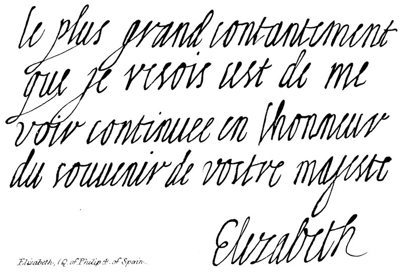 Elizabeth, (Spanyolország 4. Fülöp Q.) alkotó: English School