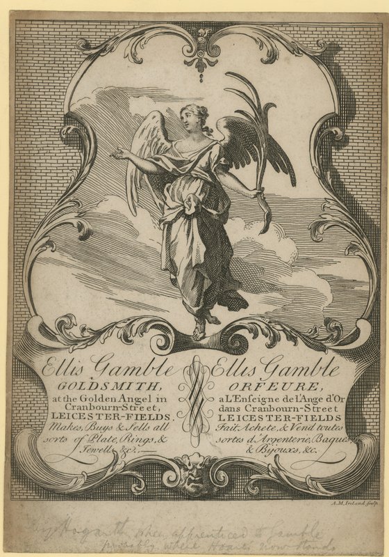 Ellis Gamble, ötvös alkotó: English School