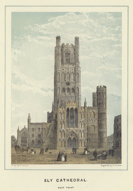 Ely katedrális, nyugati front alkotó: English School