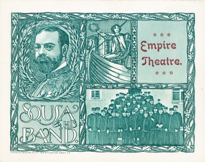 Empire Theatre, London, Sousával és bandájával alkotó: English School