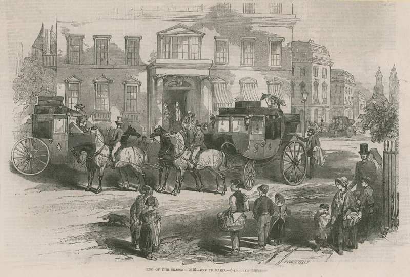 Az évad vége 1846 - Párizsba alkotó: English School