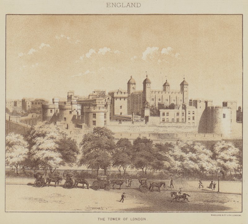Anglia, a londoni Tower alkotó: English School