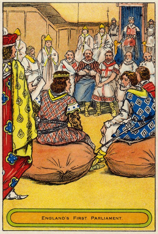 Anglia első parlamentje alkotó: English School