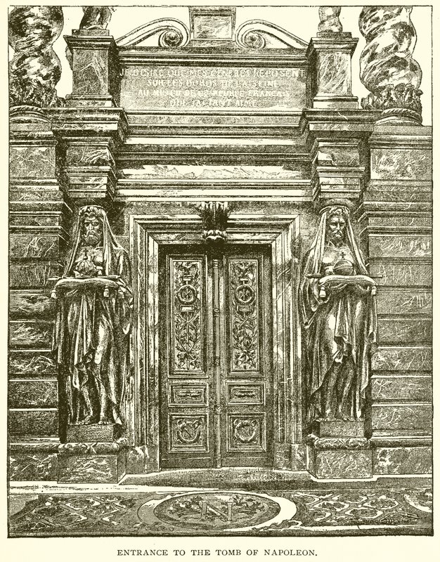 Napóleon sírjának bejárata alkotó: English School