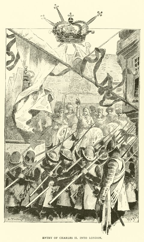Károly belépése Londonba alkotó: English School