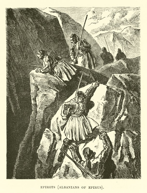 epirótok, epiruszi albánok alkotó: English School