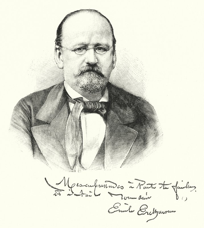 Erckmann-Chatrian (metszet) alkotó: English School
