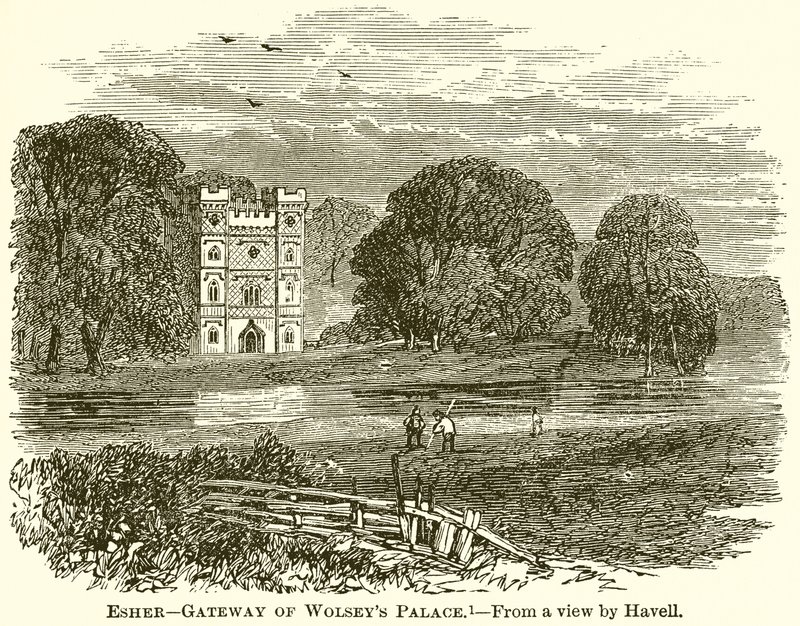 Esher – a Wolsey-palota kapuja alkotó: English School