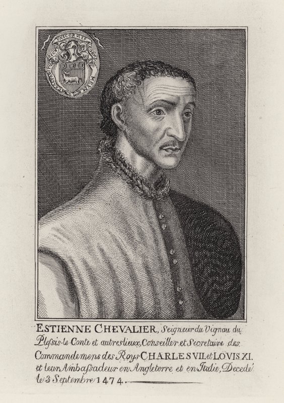 Estienne Chevalier (metszet) alkotó: English School