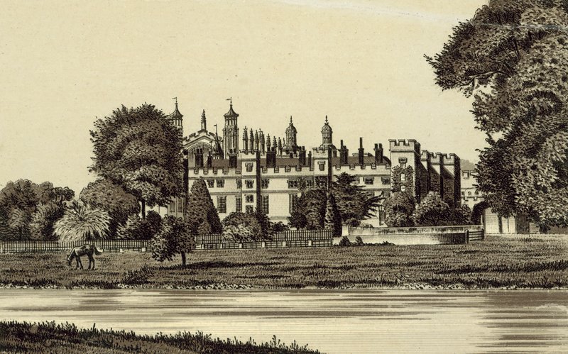Eton College a folyótól alkotó: English School