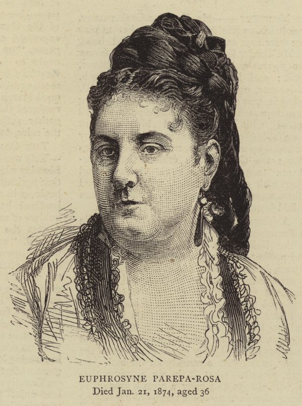 Euphrosyne Parepa-Rosa (metszet) alkotó: English School