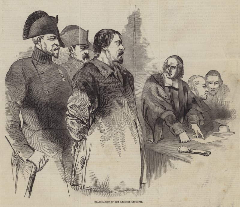 A Regicide Lecompte vizsgálata alkotó: English School