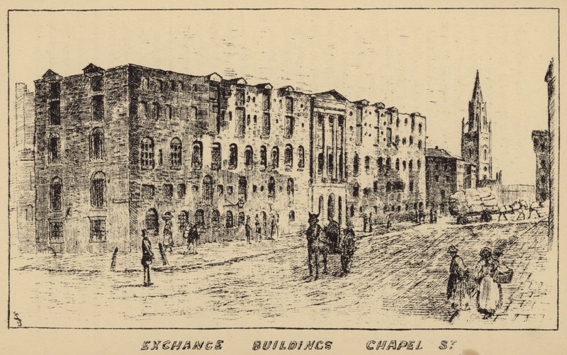 Exchange Buildings Chapel Street alkotó: English School