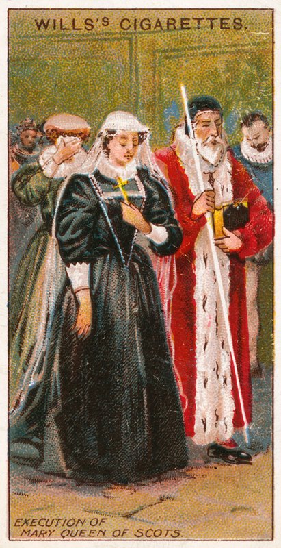 Mária skót királynő kivégzése alkotó: English School