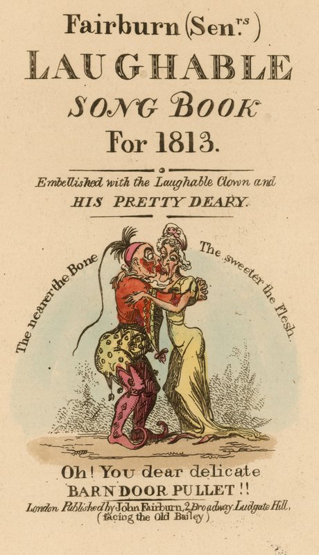 Fairburn idősek nevetséges énekeskönyve 1813-ból alkotó: English School