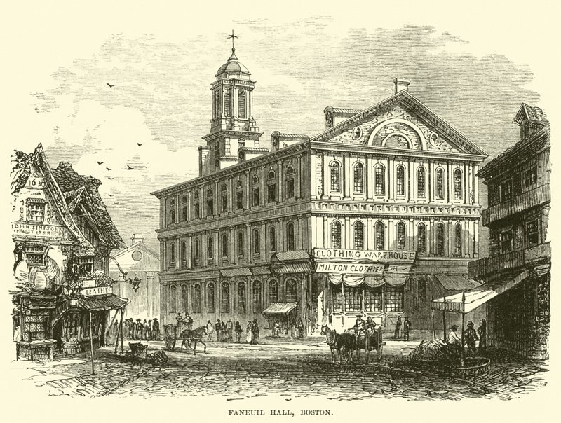 Faneuil Hall, Boston alkotó: English School