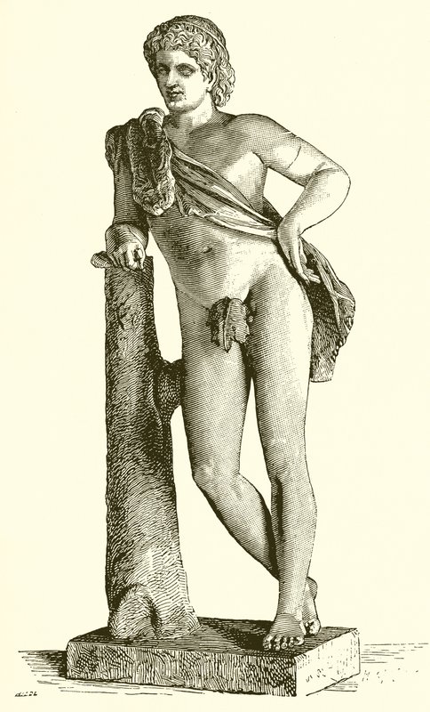 Praxiteles faunja alkotó: English School