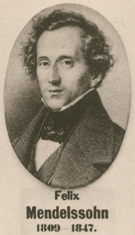Felix Mendelssohn (mélynyomás) alkotó: English School