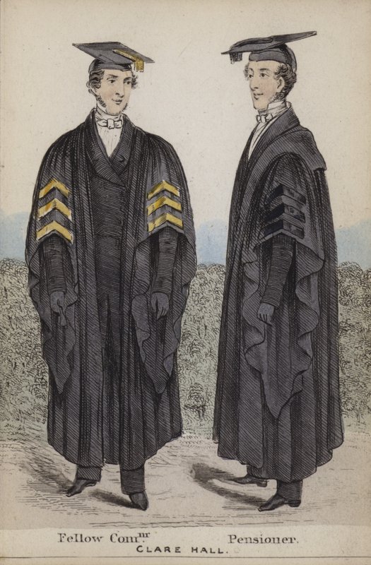 Köztisztviselő, nyugdíjas, Clare Hall alkotó: English School