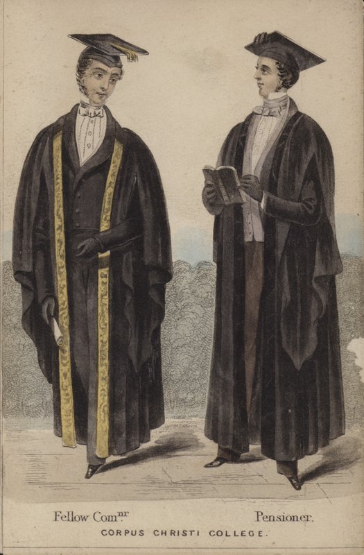 Köztisztviselő, nyugdíjas, Corpus Christi College alkotó: English School