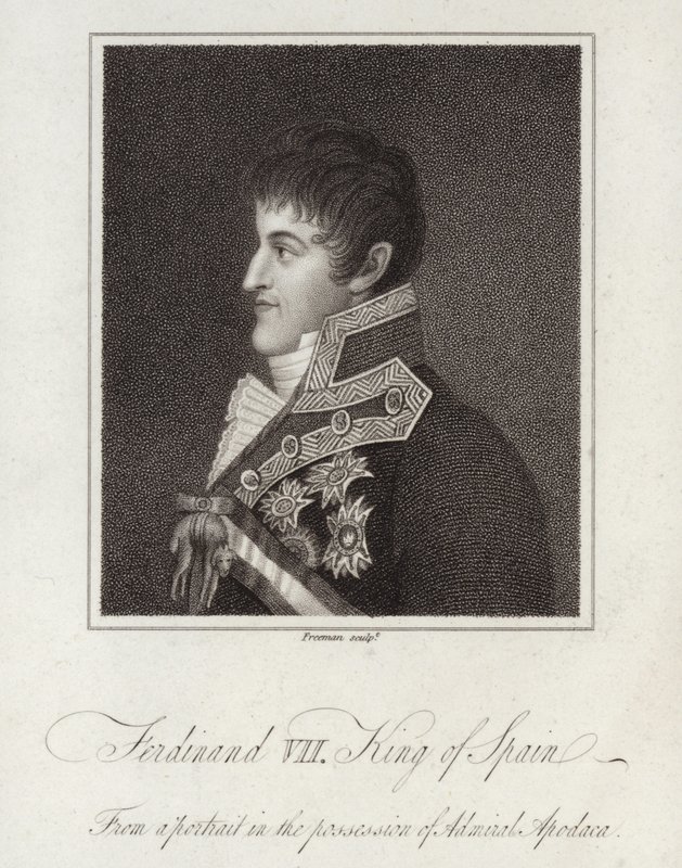 VII. Ferdinánd spanyol király alkotó: English School
