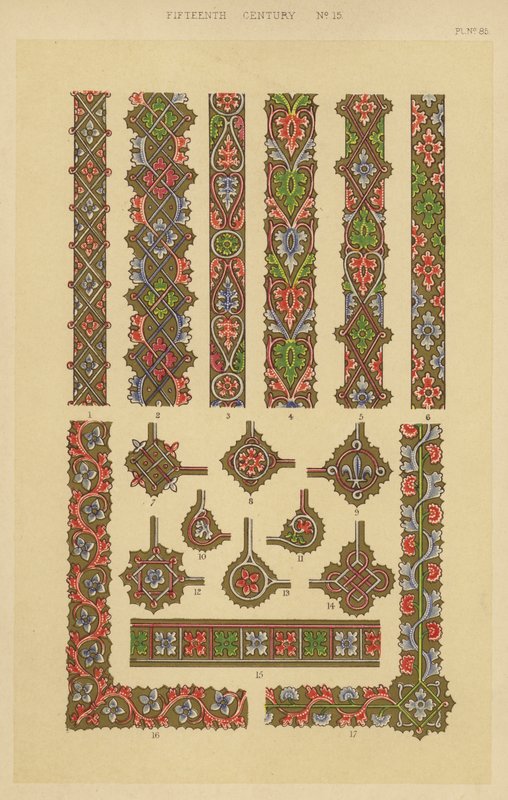 Tizenötödik század (chromolitho) alkotó: English School