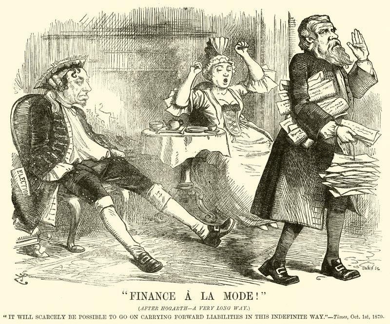 "Finanszírozd az A La Mode-ot!" (metszés) alkotó: English School