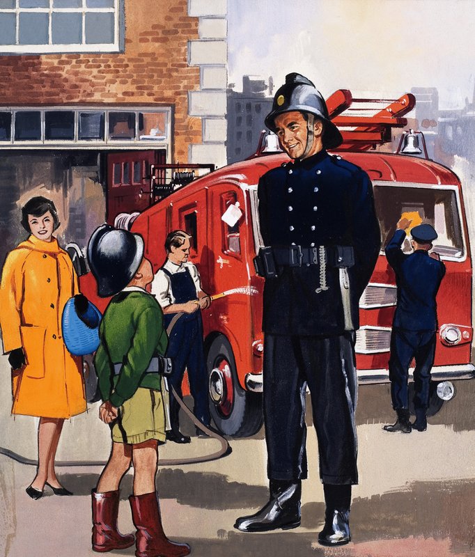 Tűzoltó alkotó: English School