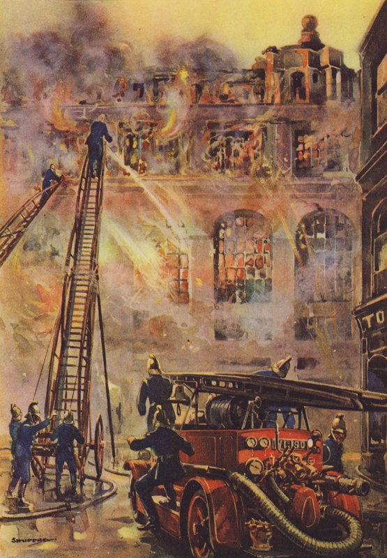 Firemen fighting a blaze at a large hotel (colour litho)   1324190   hu       hungarian Successfully Translated  Original: Landscape with Boater Translat: Landscape with Boater 1308579 hu hungarian Successfully Translated Original: The Annunciation to Zach alkotó: English School