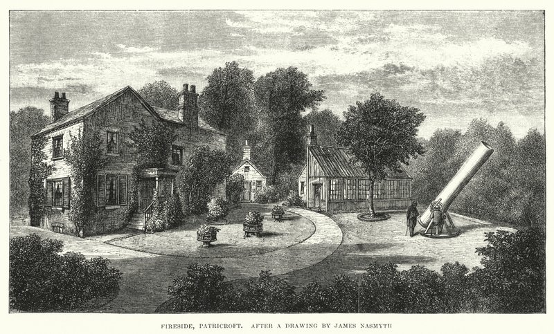 Fireside, Patricroft (metszet) alkotó: English School