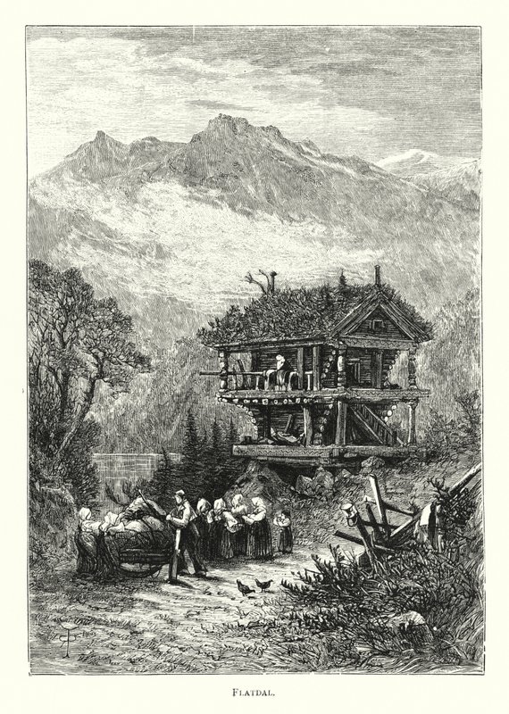 Flatdal (metszet) alkotó: English School