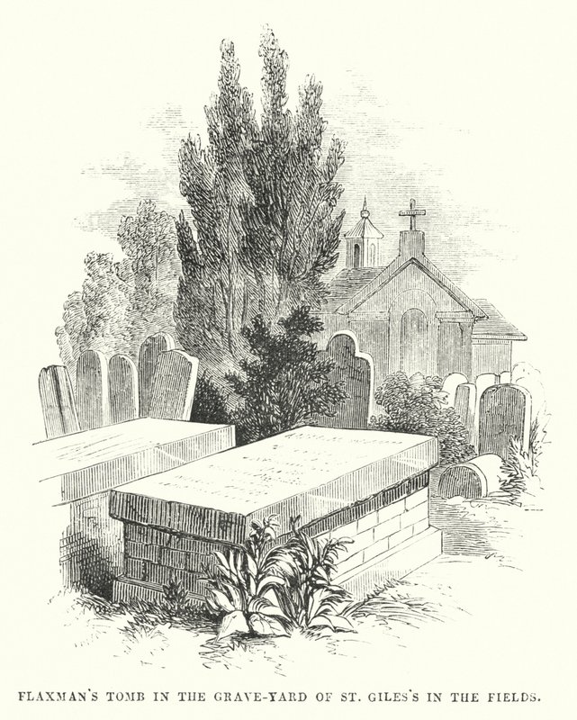 Flaxman sírja a St Giles