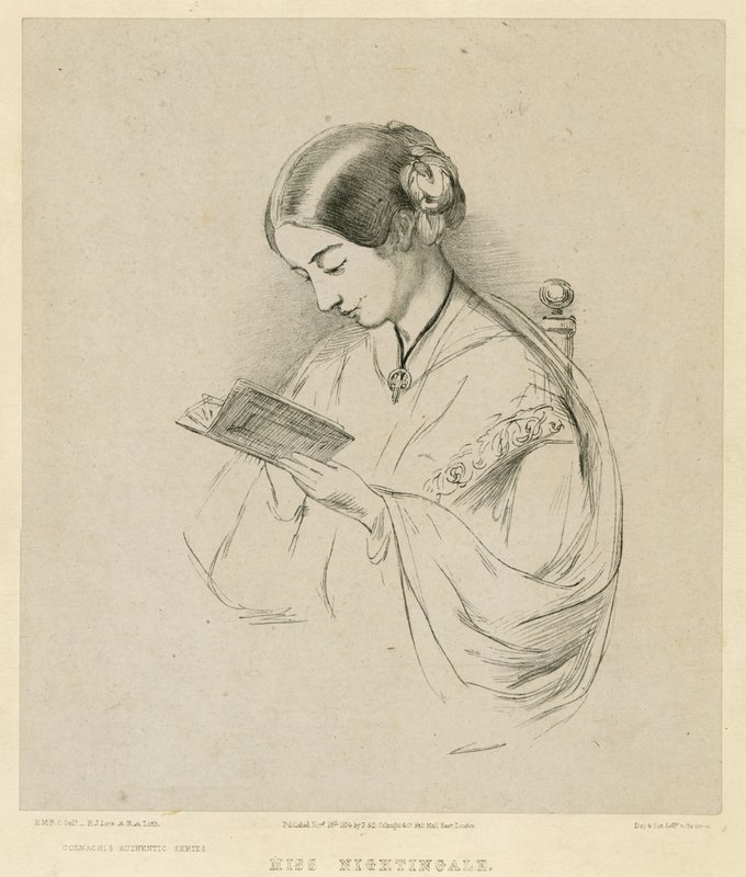 Florence Nightingale alkotó: English School