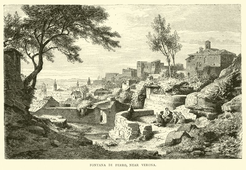 Fontana di Ferro, Verona közelében alkotó: English School