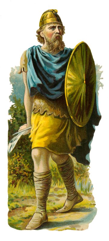 Harold király gyalogos katonája, Kr. u. 1066 alkotó: English School
