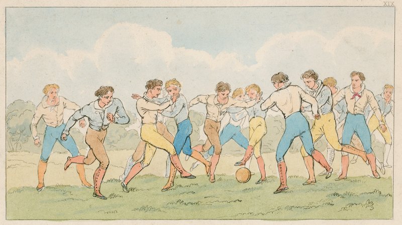 Futball alkotó: English School