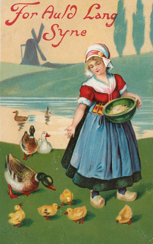 Auld Lang Syne számára alkotó: English School