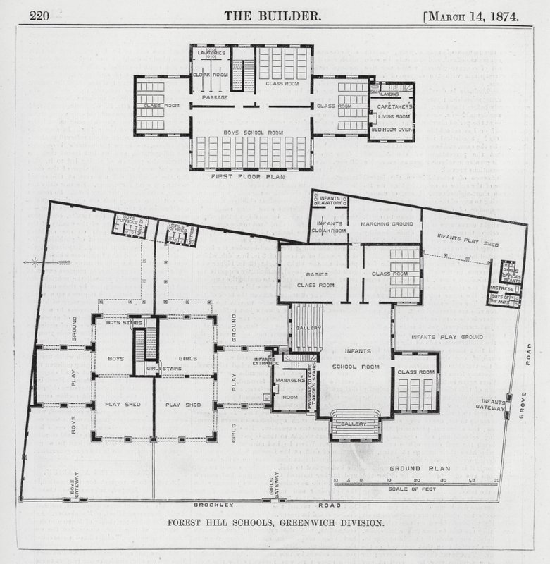 Forest Hill Schools, Greenwich Division (metszet) alkotó: English School