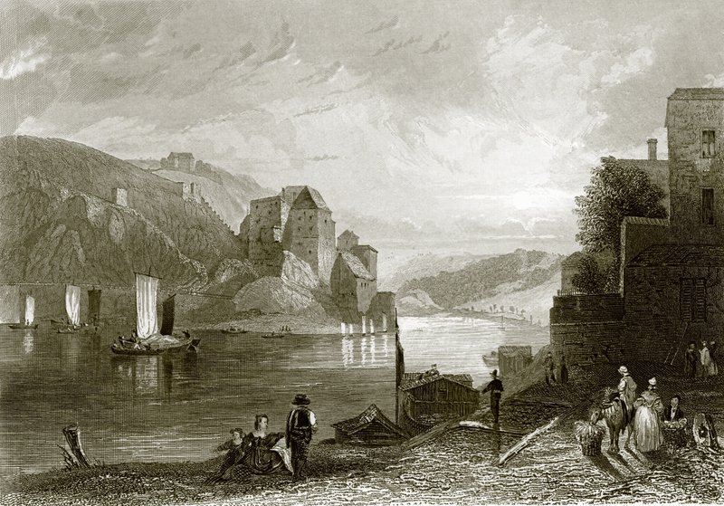 Fort Niederhaus, Passau közelében alkotó: English School