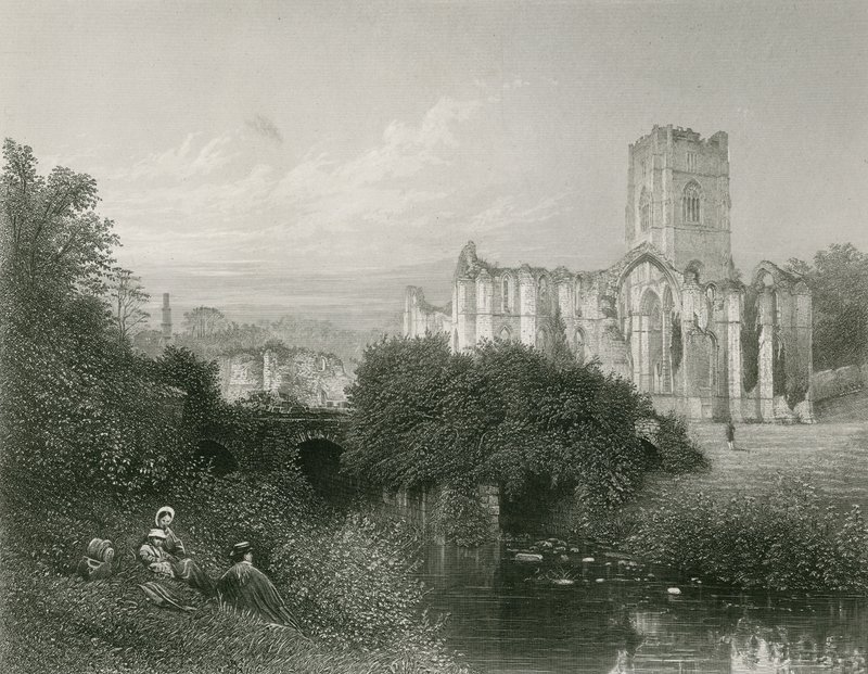 Fountains Abbey alkotó: English School