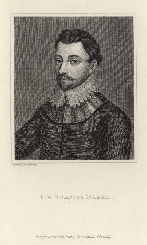 Francis Drake alkotó: English School