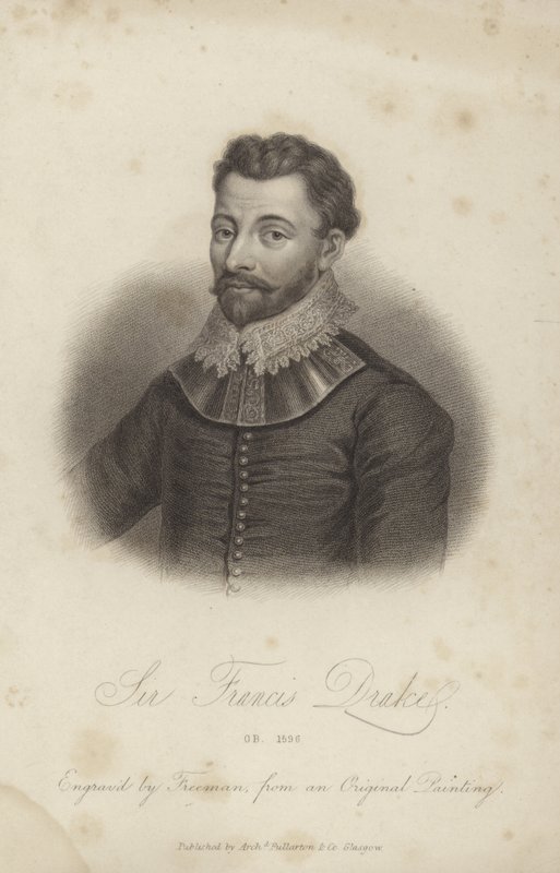 Francis Drake alkotó: English School