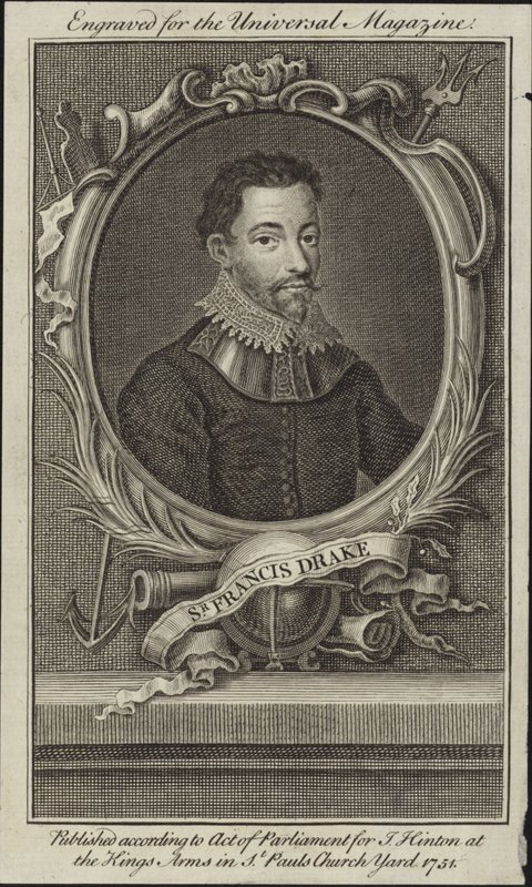 Francis Drake alkotó: English School
